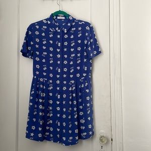 Rare Equipment Naomi Dress Cherries & Stars Pattern